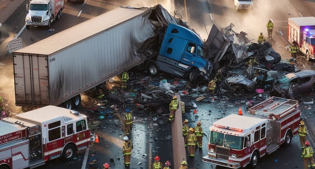 Truck Accident on I-40 in Arizona Today